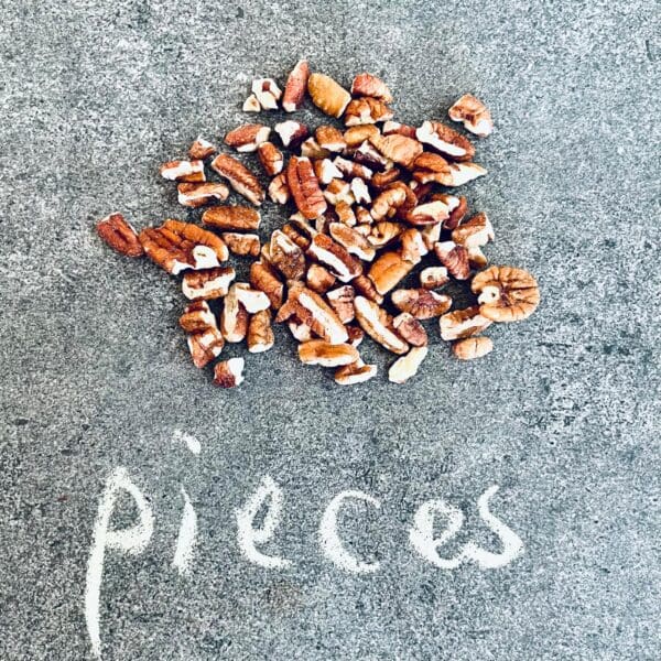Pieces cool Pecan Nuts