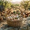 LL_BasketOverflowingwithEggs Fresh Pastured Eggs