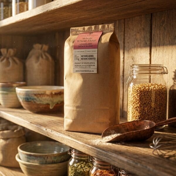 WholeWheatFlour_2.5kg_EstateBlend_Square Lowerland Estate Blend